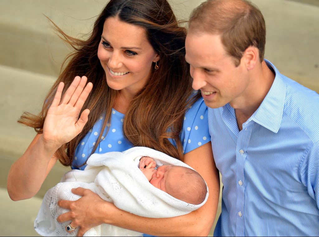 William & Catherine Princess of Wales Register Birth of Prince George.